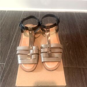 Dolce Vita Tan/Black/Metallic Women's Sandals